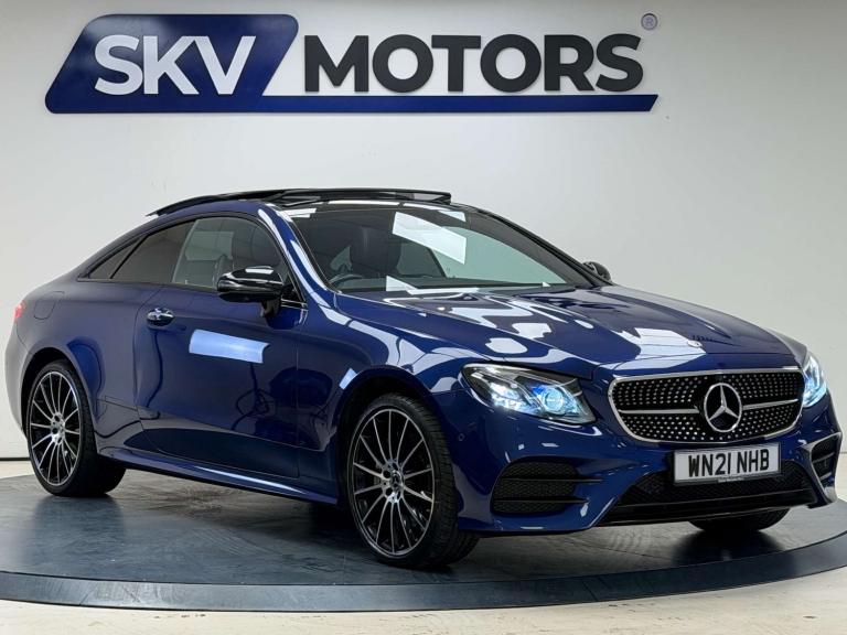 2021 Mercedes-Benz E Class E400d 4Matic AMG Line Premium Plus 2dr 9G-Tronic COUPE DIESEL Automatic