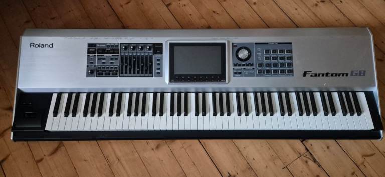 Roland Fantom G8 Digital Workstation Piano Keyboard – Good Condition