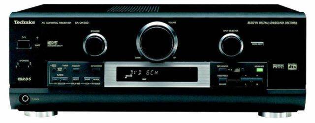 Technics SA-DX950 AV Control Receiver with Original Remote