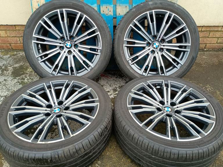18" BMW 3 SERIES M SPORT 790M ALLOYS 5x112 WHEELS TYRES