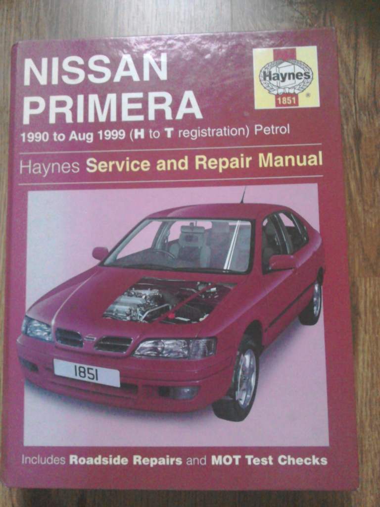 Haynes Service & Repair Manual - Nissan Primera 