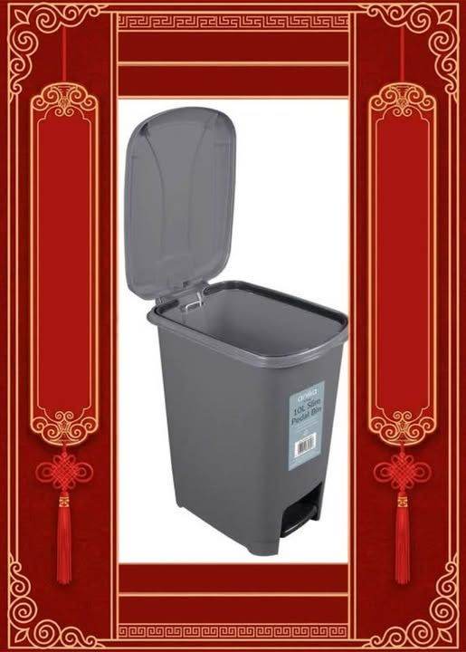 Slim Pedal Bin 10L