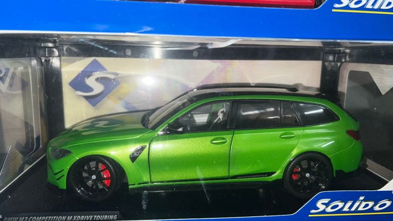 1:18 Green BMW M3 G81 by Solido brand new condition  