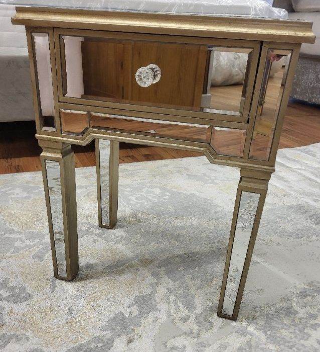 Ex-Display Square Lamp/Side Table