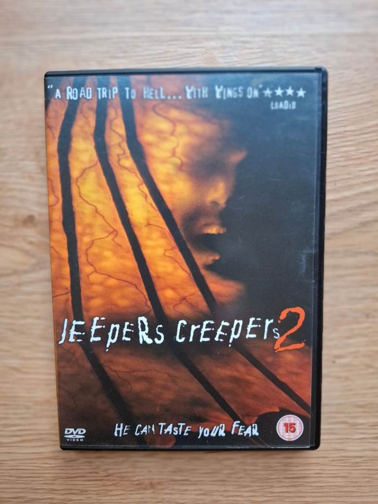 Jeepers Creepers 2 DVD – Horror Film, Good Condition