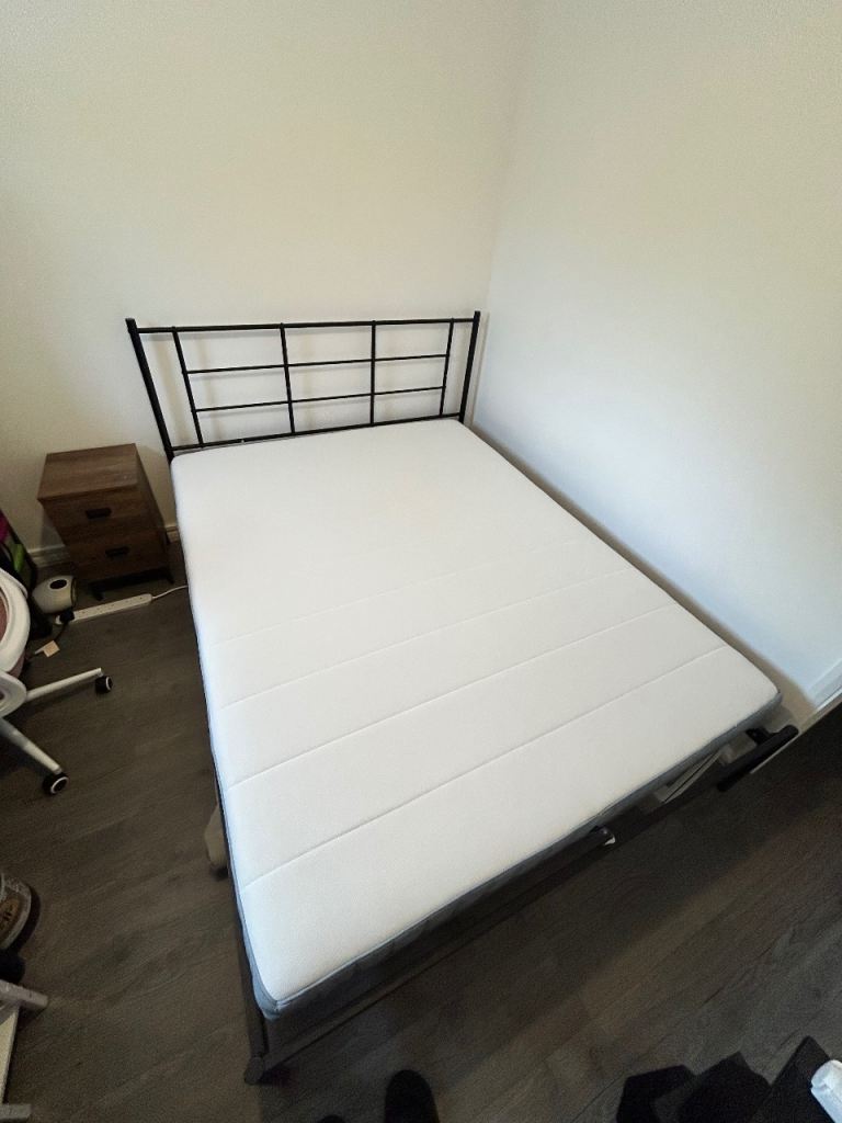 King Size IKEA bed Frame (**Mattress Sold**)