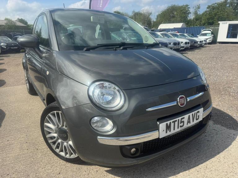 2015 Fiat 500 1.2 Lounge 3dr [Start Stop] HATCHBACK Petrol Manual