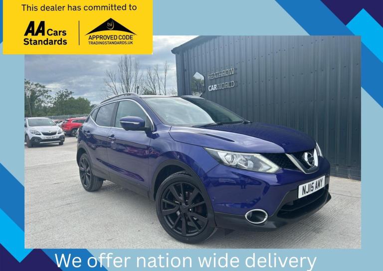 2017 Nissan Qashqai 1.2 DIG-T Tekna 2WD Euro 6 (s/s) 5dr HATCHBACK Petrol Manual