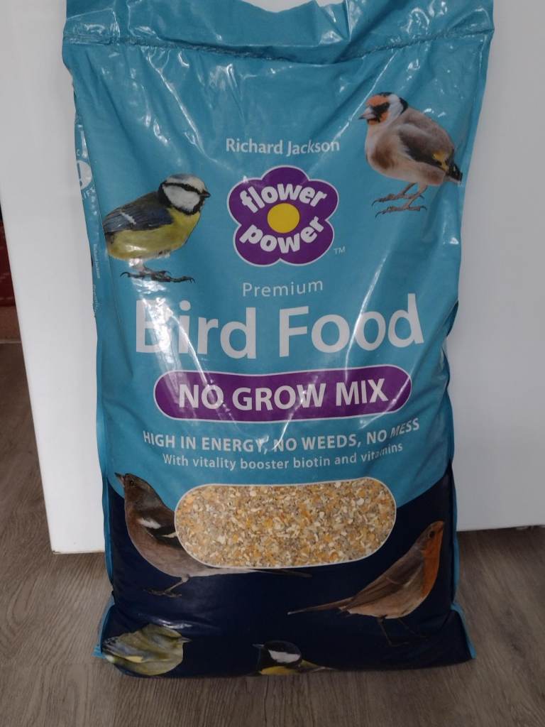12.75kg No Grow Premium Mix Bird Food by Richard Jackson as seen on QVC etc.