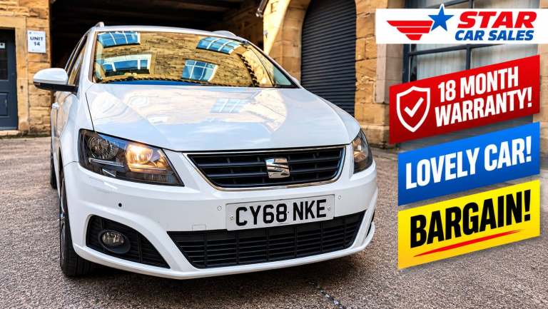 2019 SEAT Alhambra 2.0 TDI SE L [EZ] 150 5dr DSG MPV Diesel Automatic