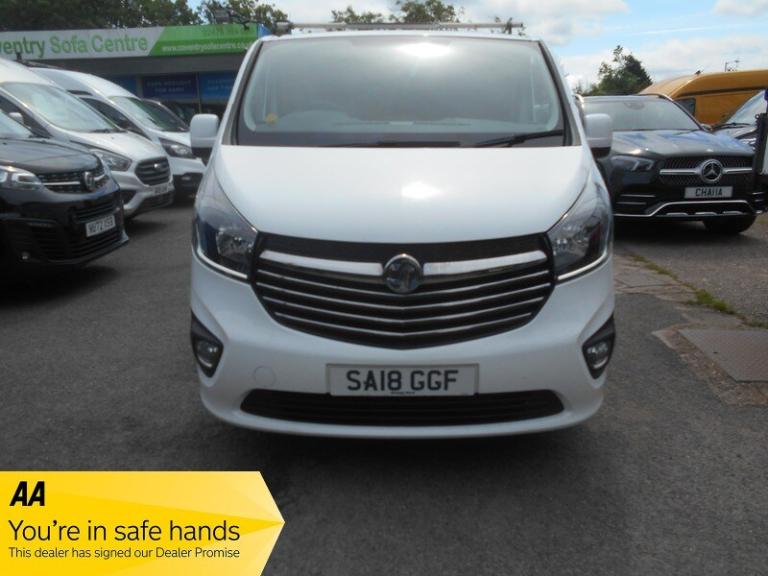 Vauxhall Vivaro 2018 L2H1 2900 SPORTIVE CDTI NO VAT