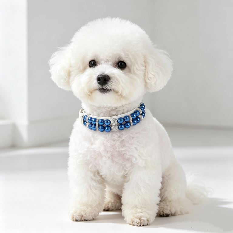 Dog collar and matching lead set