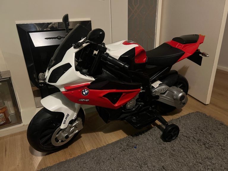 BMW electric ride on motorbike