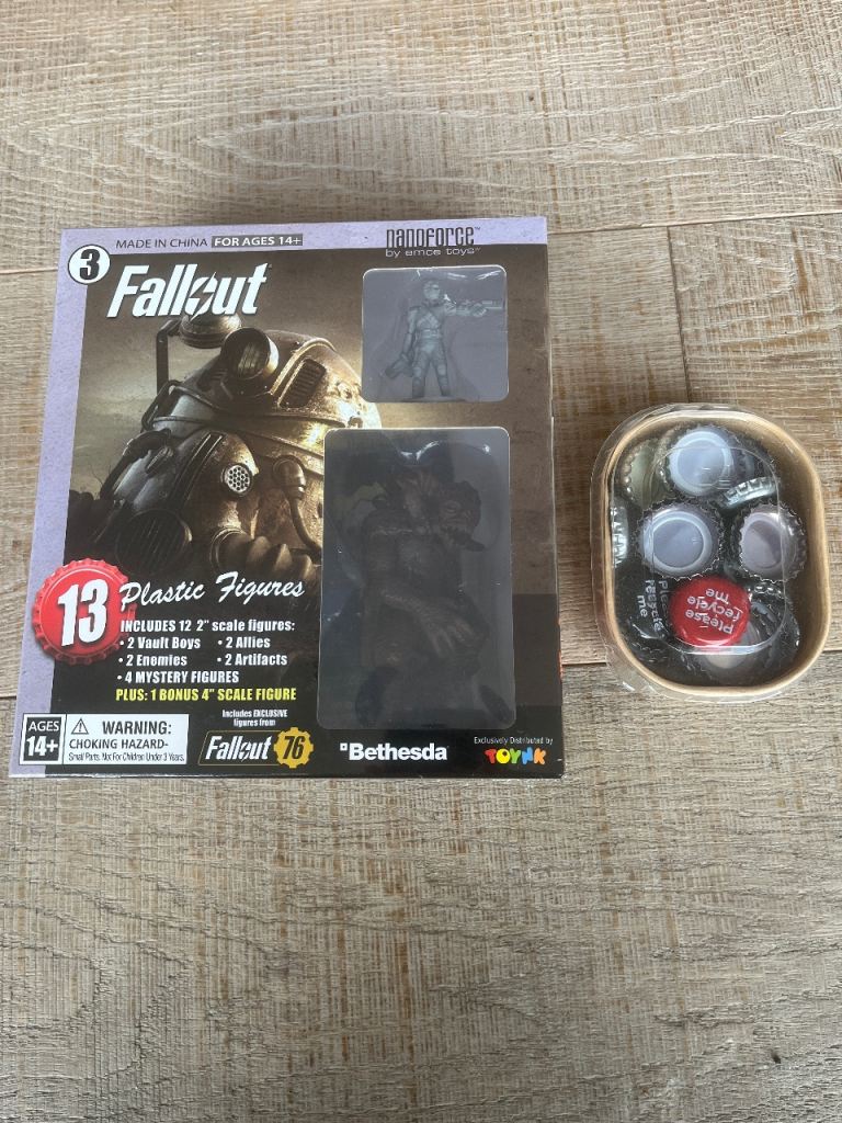 Fallout Nanoforce set 3 + bottlecaps