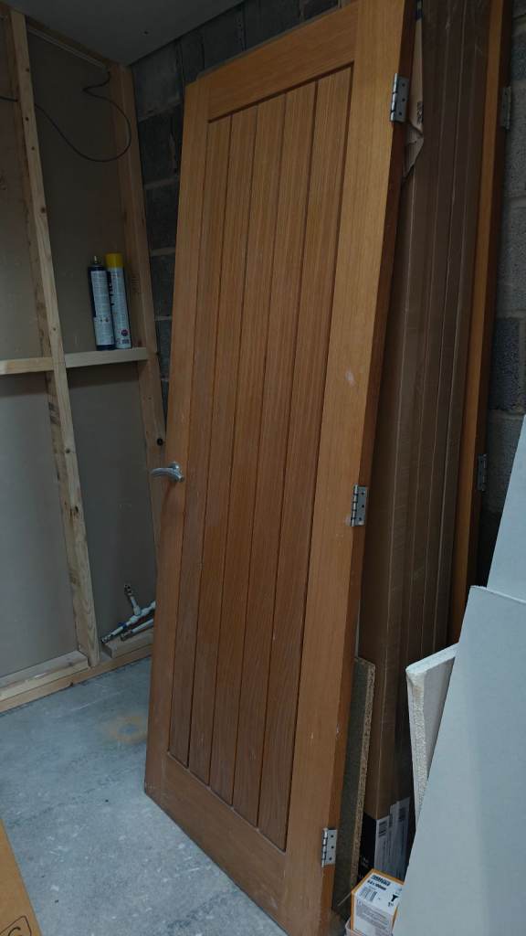 Howdens oak doors (solid)