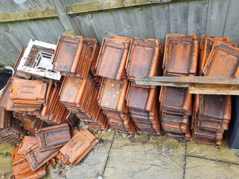 Roof tiles £2 each.  Sterreberg Courtrai roof tiles