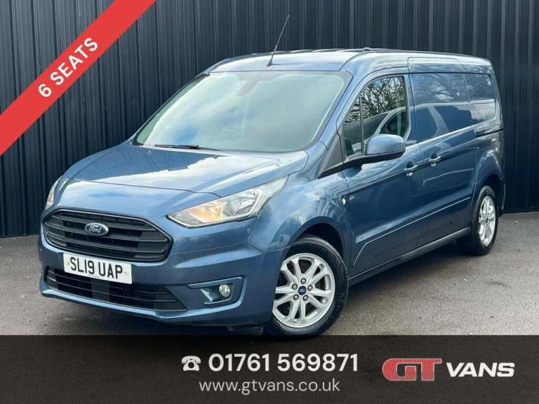 2019 Ford Transit Connect 1.5 240 EcoBlue Limited L2 Euro 6 (s/s) 5dr PANEL VAN Diesel Manual