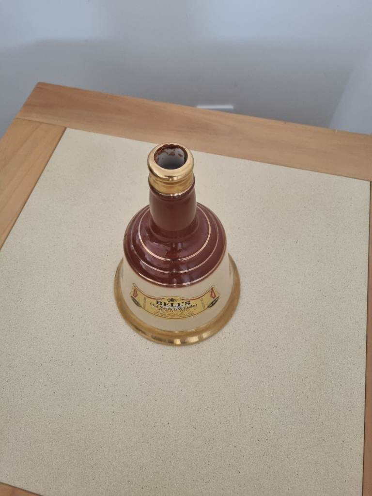 BELLS CERAMIC WHISKY ORNAMENT 