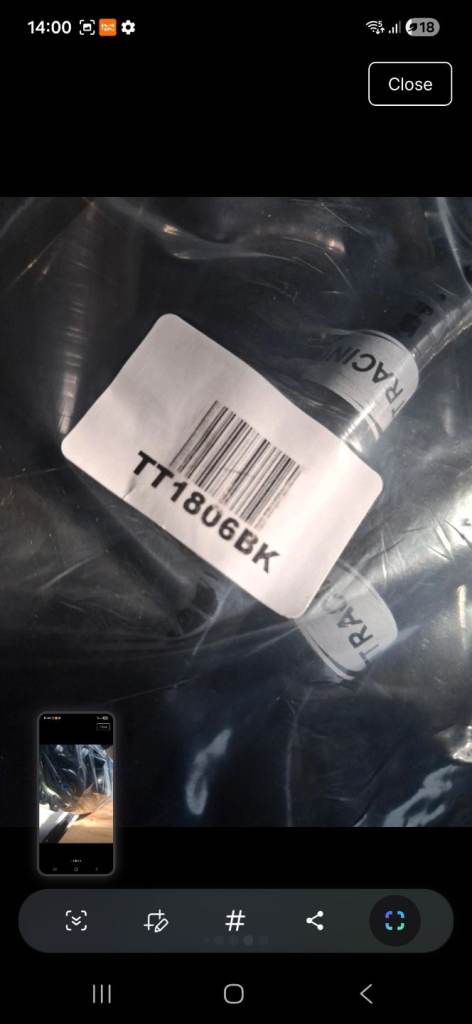 TT Racing Silicone Radiator Hose Kit Subaru Forester SG5 SG9 2.0T 2.5T Black