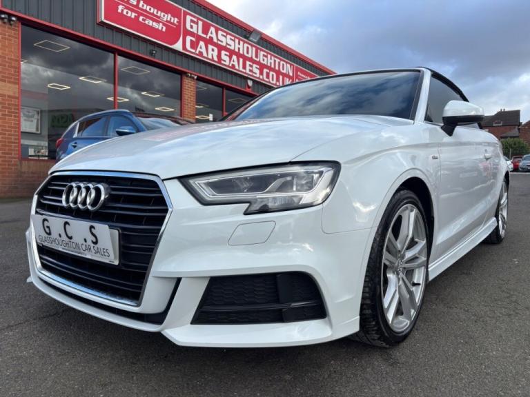  Audi A3 Cabriolet 1.5 TFSI S Line 2dr S Tronic Petrol
