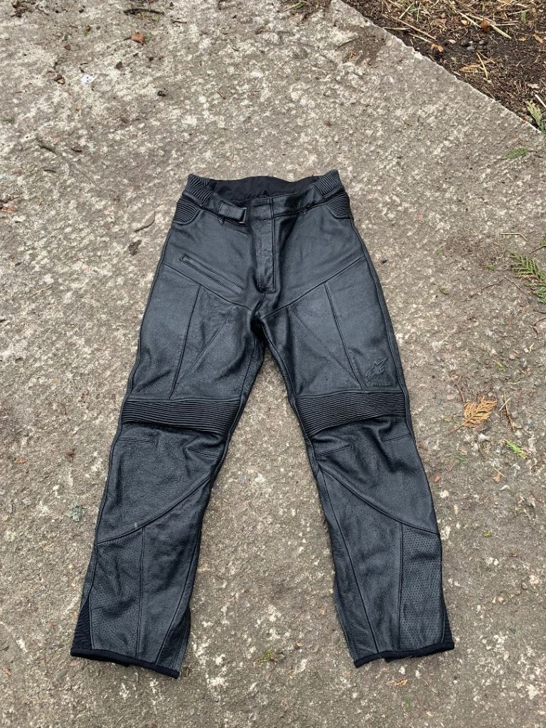 Alpinestars leather trousers 