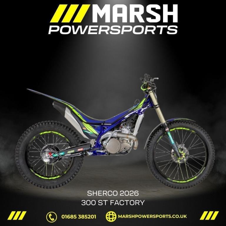 Sherco ST 300 Factory 2026 - Sherco Main Dealer - Reserve Now!