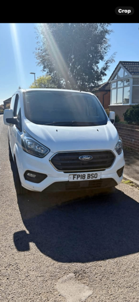 Ford, TRANSIT CUSTOM, Panel Van, 2018, Manual, 1996 (cc)