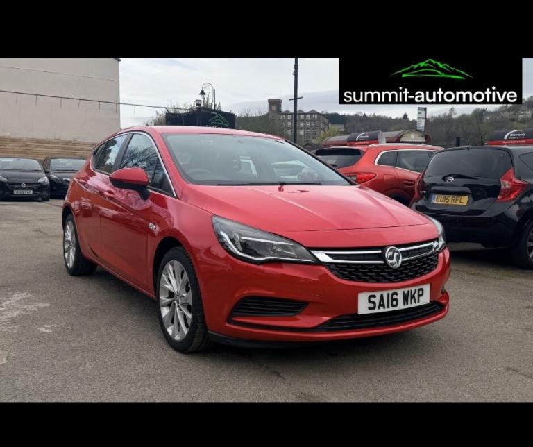 2016 Vauxhall Astra 1.4i 16V Design 5dr HATCHBACK Petrol Manual