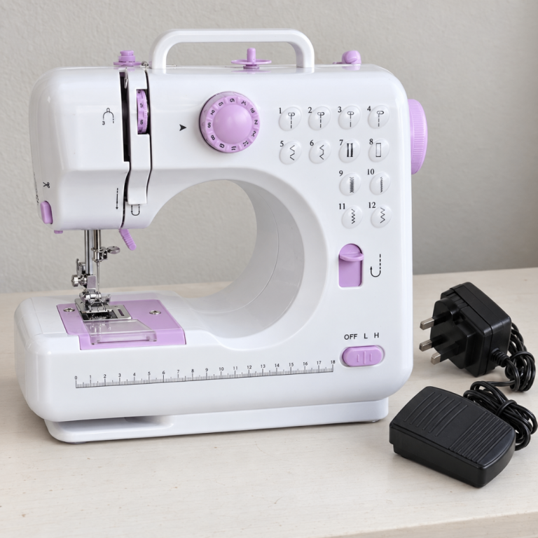 Mini Portable Electric Sewing Machine with Foot Pedal
