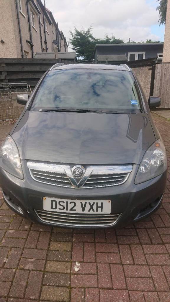 Vauxhall, ZAFIRA, MPV, 2012, Manual, 1686 (cc), 5 doors