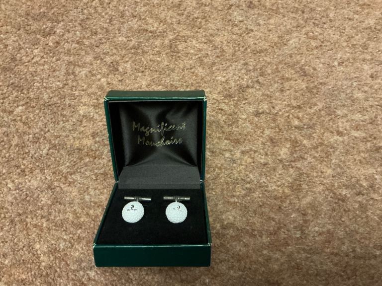 Golf ball Cufflinks 