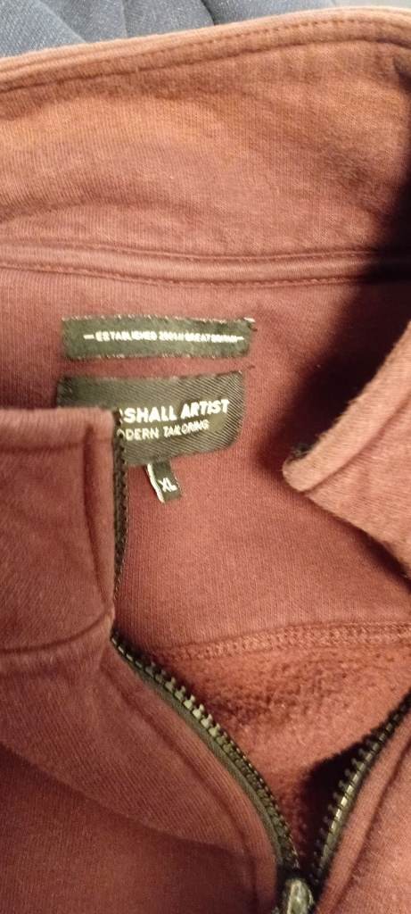 Marshal artist half zip jumper