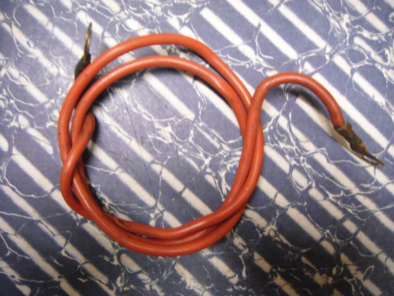 VW GOLF MK2 RED ELECTRICAL CABLE