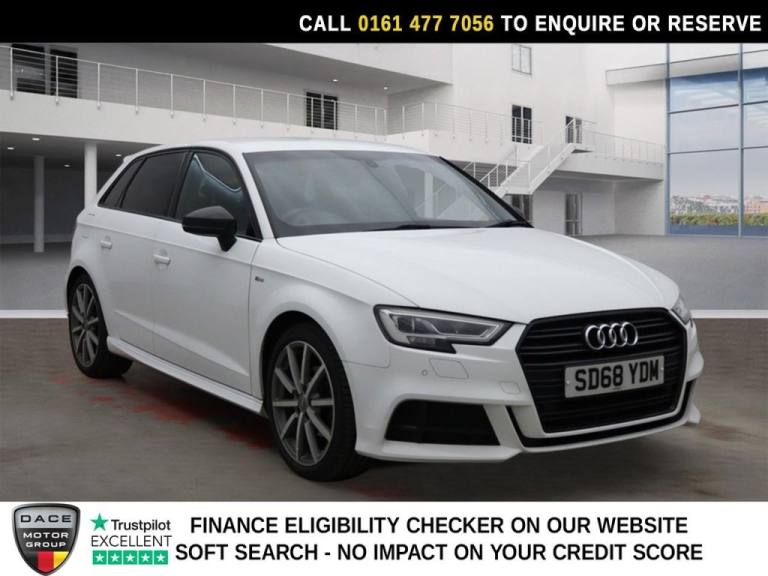 2018 Audi A3 35 TFSI Black Edition 5dr S Tronic HATCHBACK PETROL Automatic