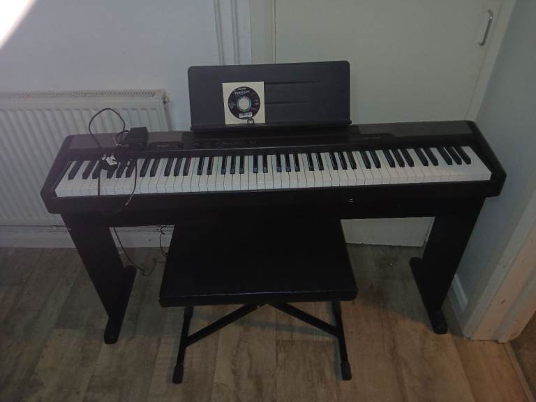 Casio electric piano with stool #havestuffgetcash