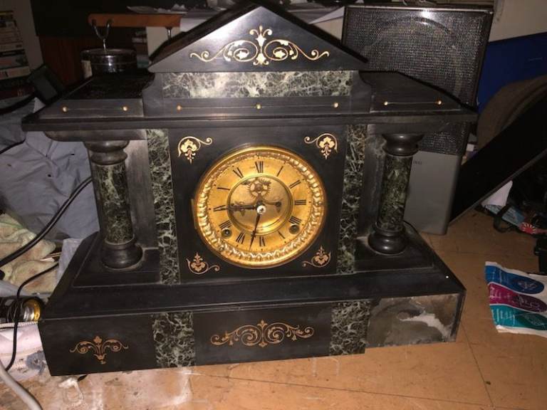 Marble Mantle Clock 