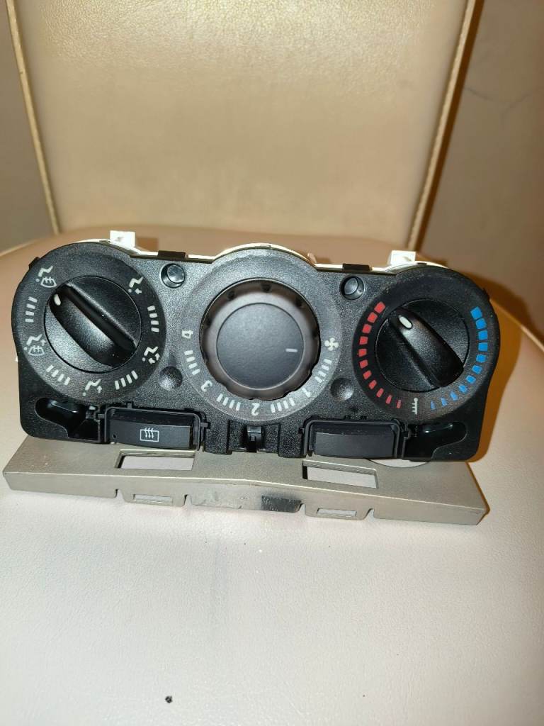 Heater and air conditioning control panel 