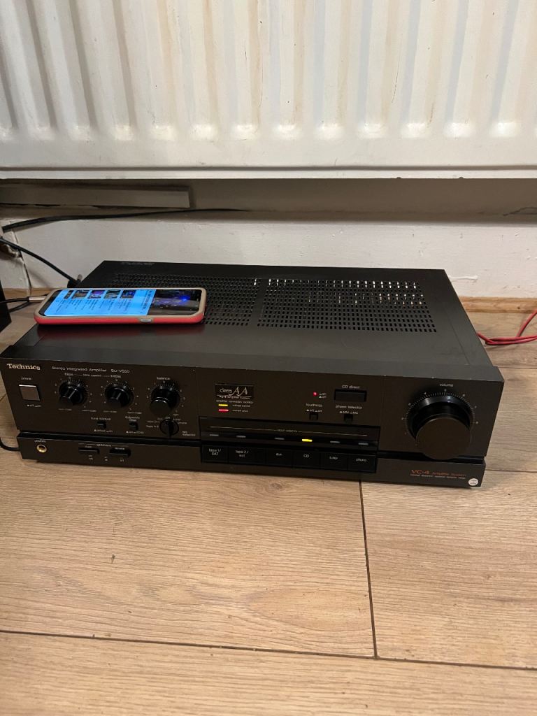 image for Technics SU-V550 CLASS AA AMP/Power Cable Good Working 