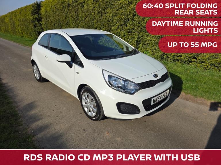 2015 Kia Rio 1.25 1 3dr HATCHBACK Petrol Manual