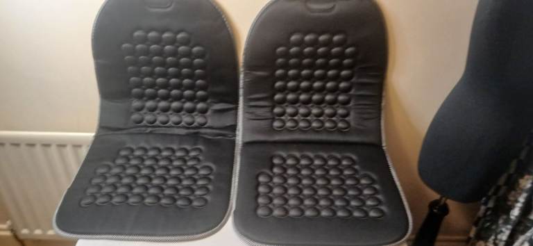 2pcs spherical massaging seat covers