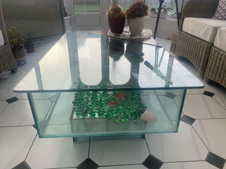 Fish Tank coffee table Collection from Dorset Aquarium
