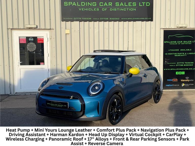 2022 MINI Hatch 135kW Cooper S Level 3 33kWh 3dr Auto HATCHBACK Electric Automatic