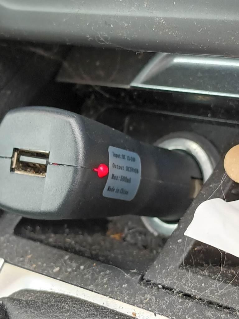 Car power adapter with indication led good condition collect Farlington