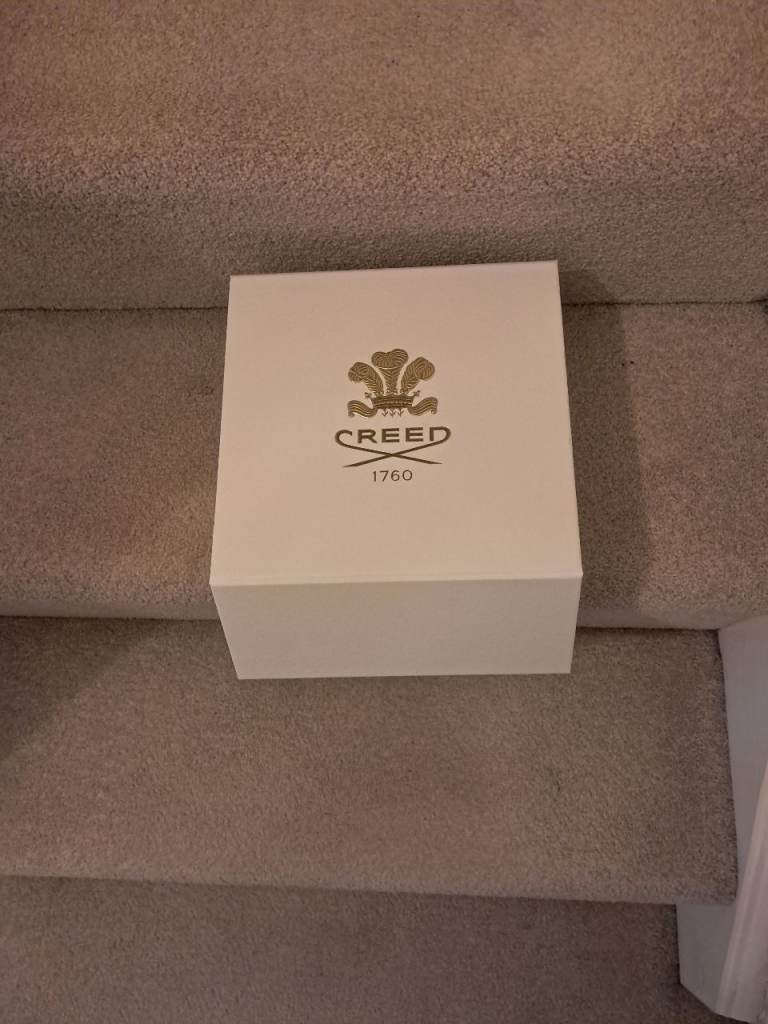 Creed empty gift box