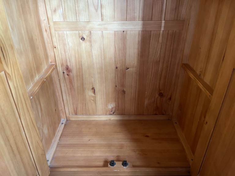 Brown wardrobe for sale