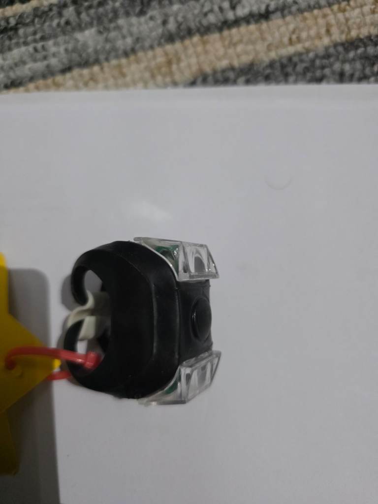  Bike Rear / Helmer Light – Good Condition, Bright Red LED