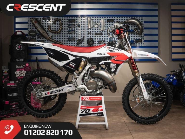 YAMAHA YZ 125 2 STROKE 70TH ANNIVERSARY 2026 - CRESCENT GYTR PRO SHOP SPECIAL