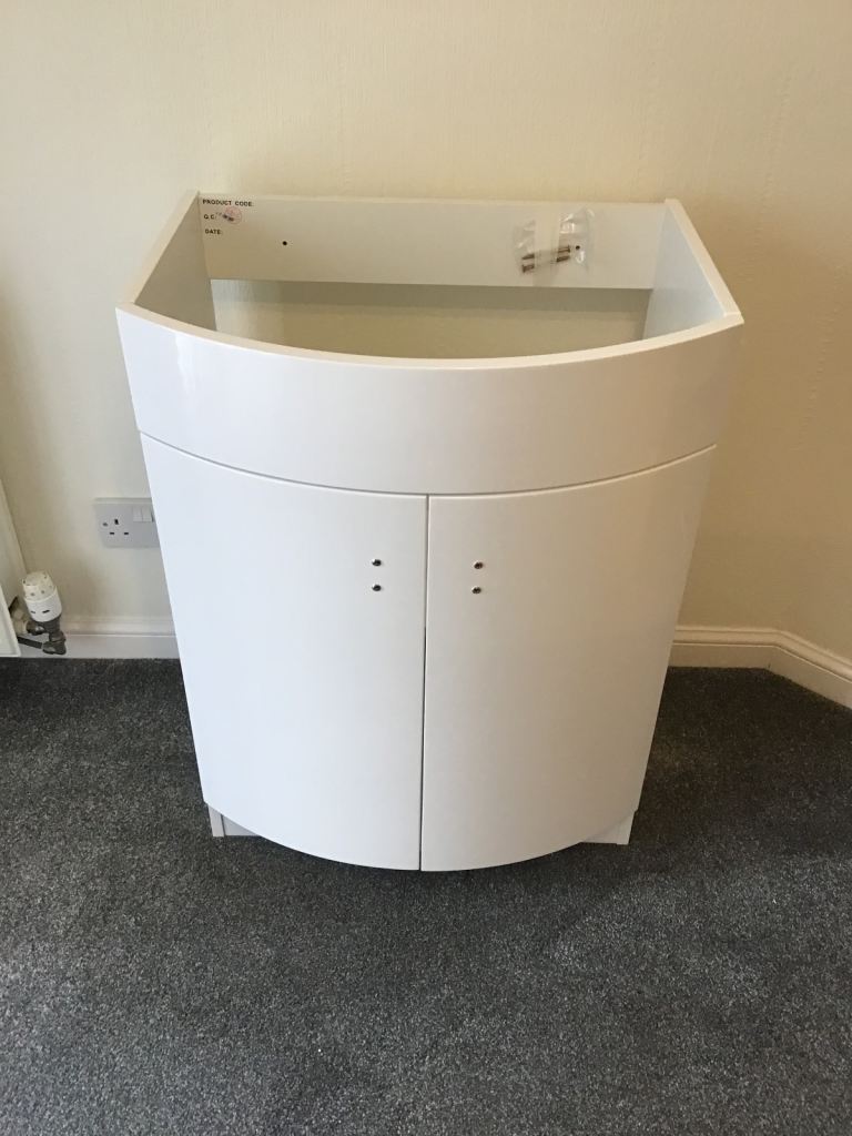 Combination Set Basin Unit and WC Unit.