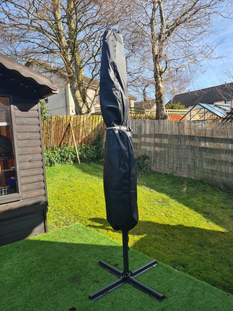 Parasol with solar lights 3 Mts built in 