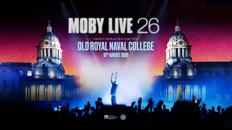 Moby Live 26 Concert Tickets (2) - Old Royal Naval College